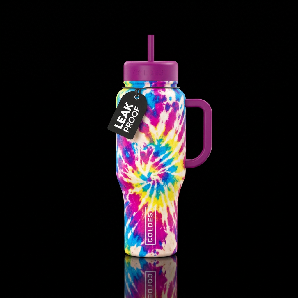 Acid wash, water bottle design