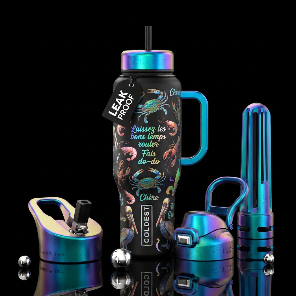 C’est Bon! water bottle design