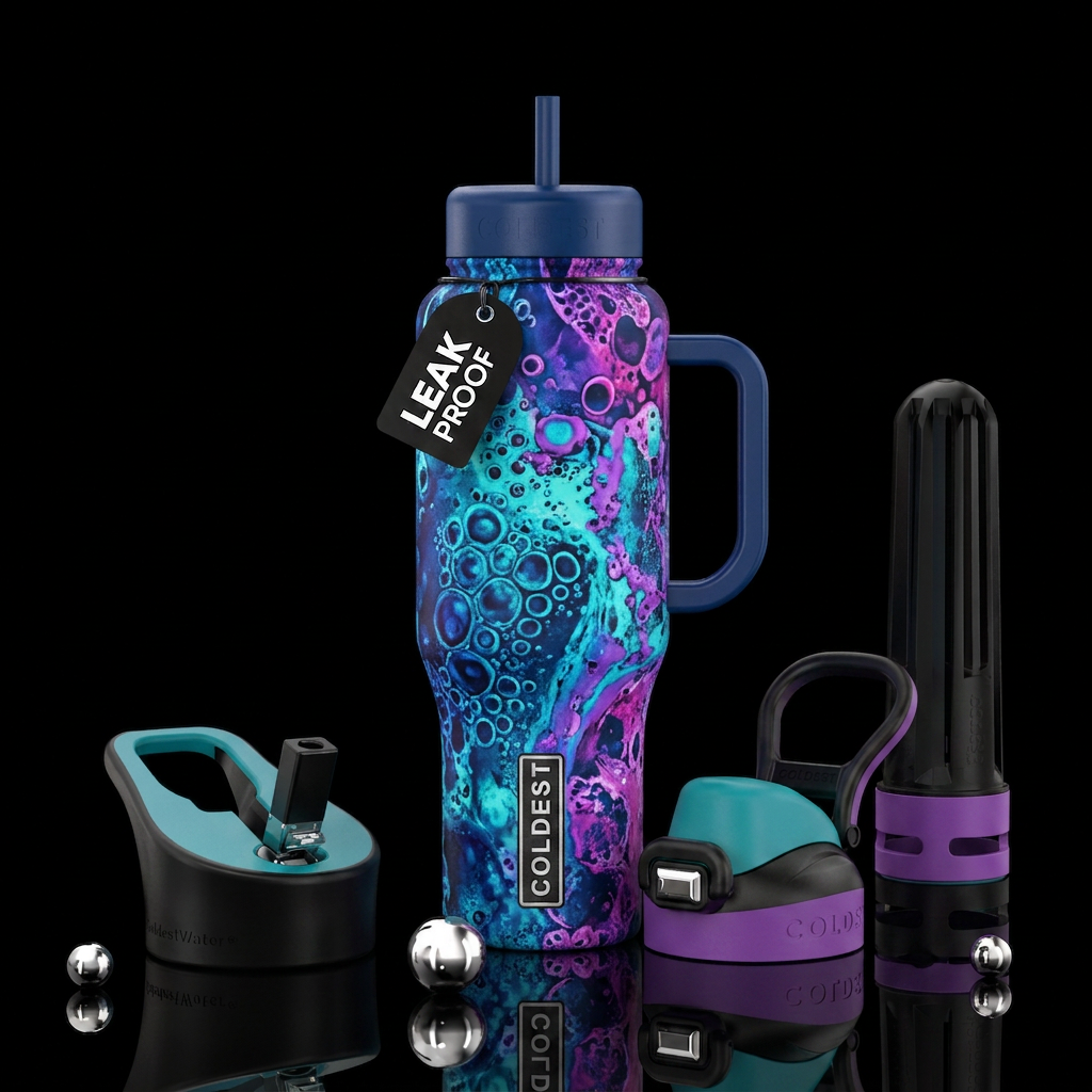 bubbles, acid wash, abstract, abstract water bottle design