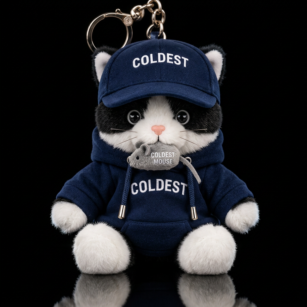 Tommy the mouse hunter water bottle design