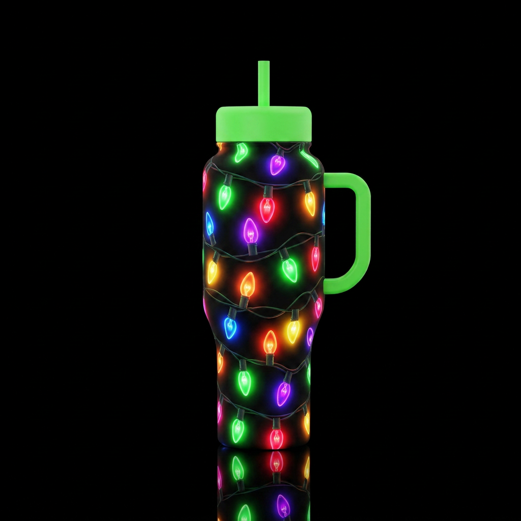 Glowie Lights water bottle design