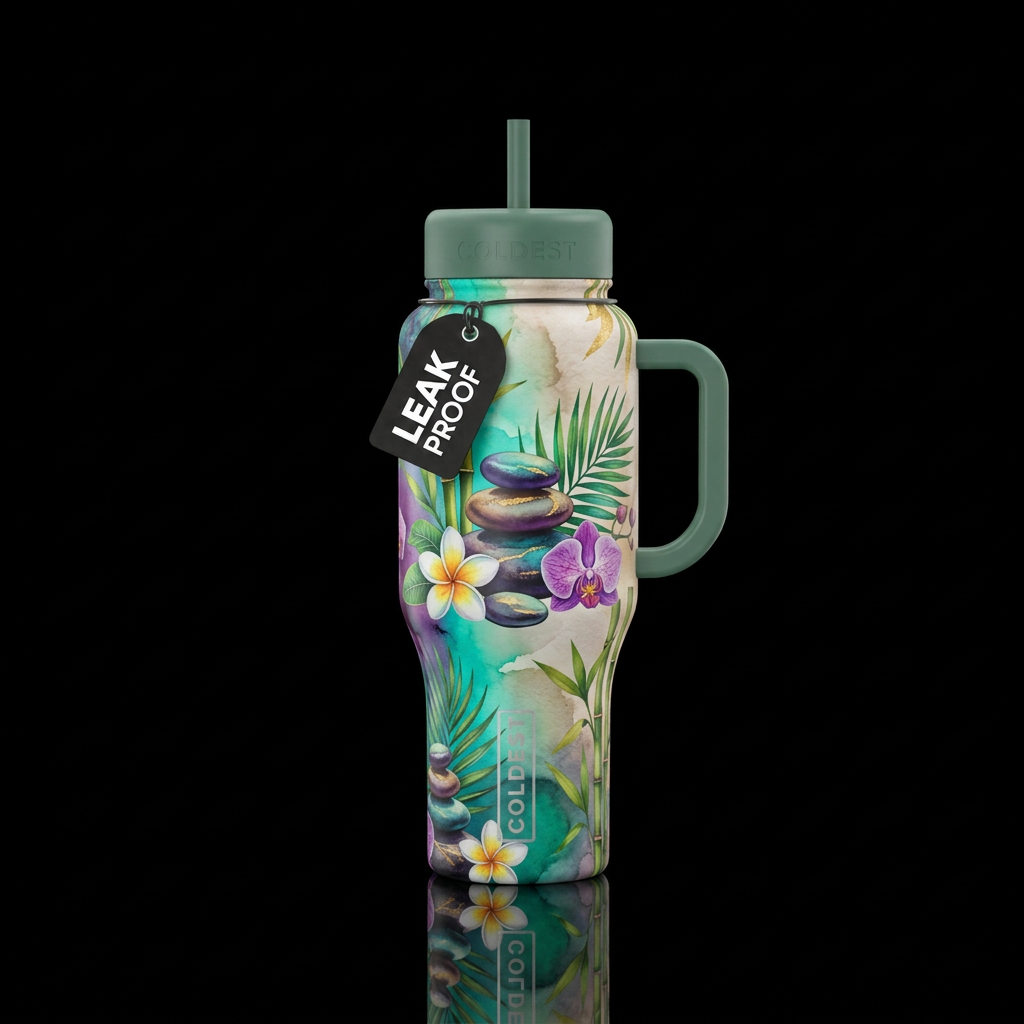 Spa water bottle design