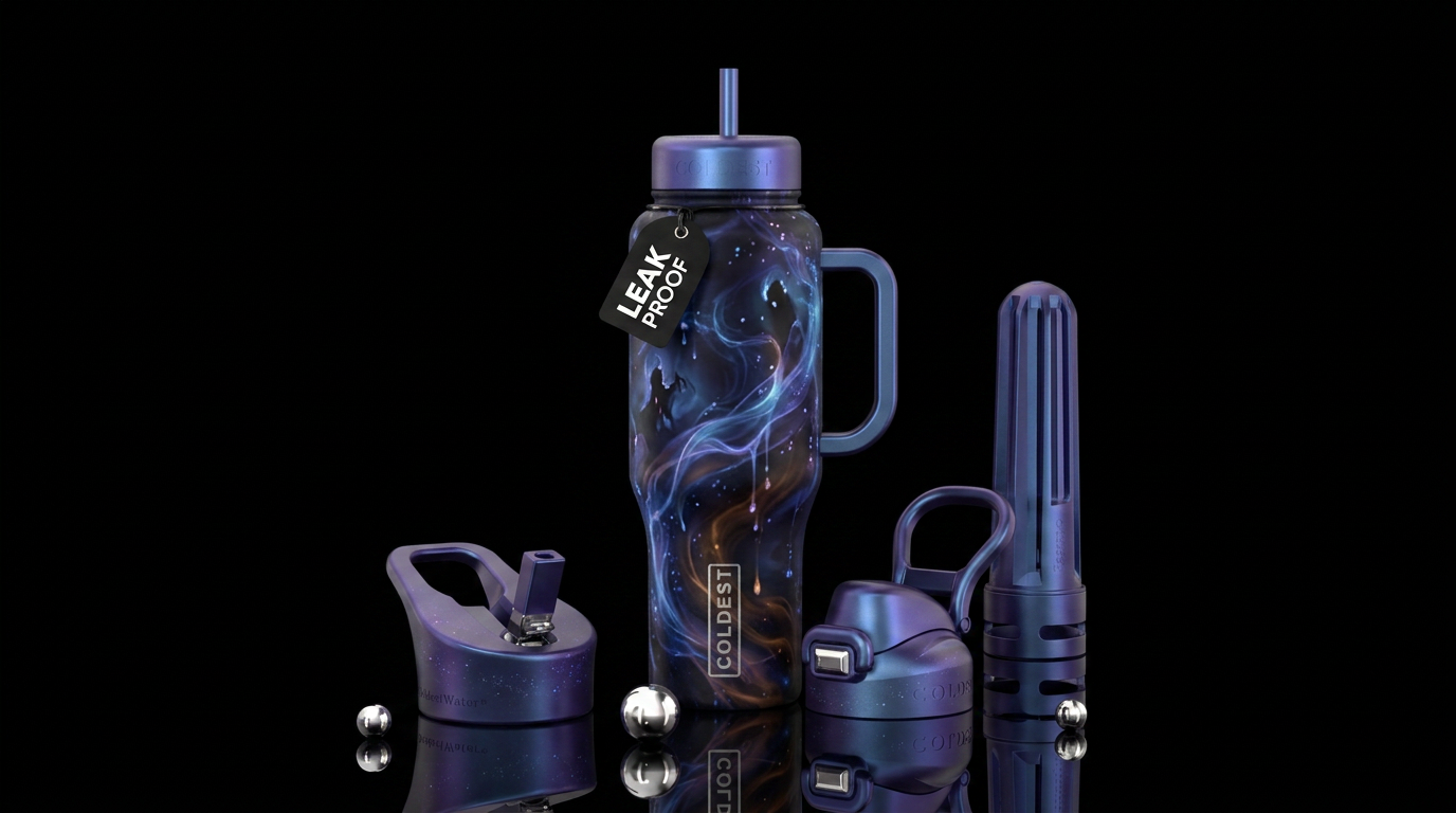 Spokly dookly water bottle design