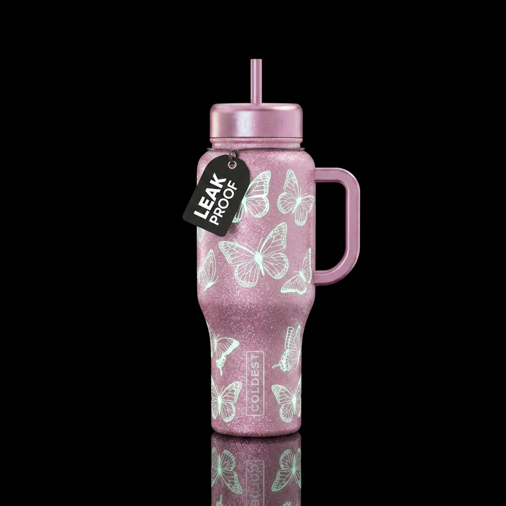 Dolly ♡☆  glowie water bottle design
