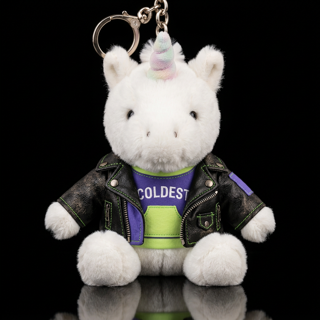 Punk Unicorn water bottle design