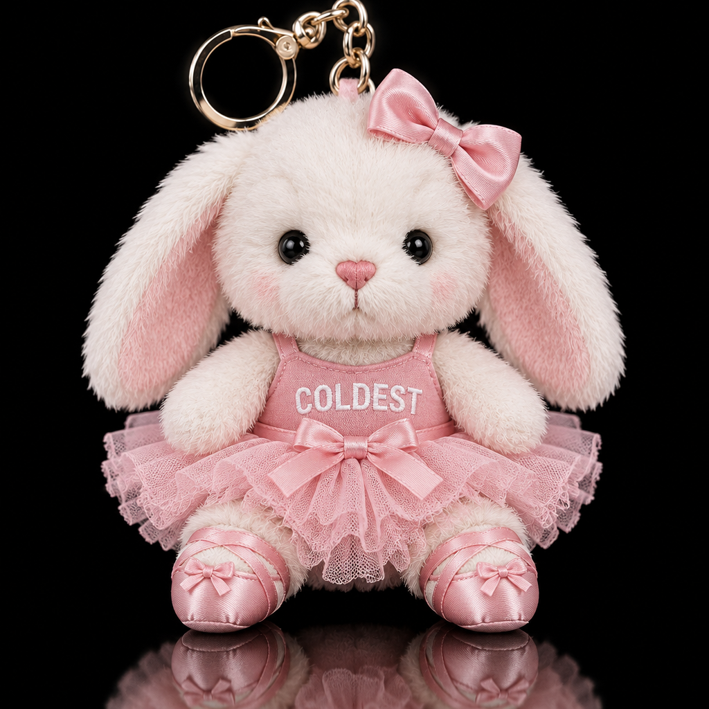Bunny Ballerina water bottle design