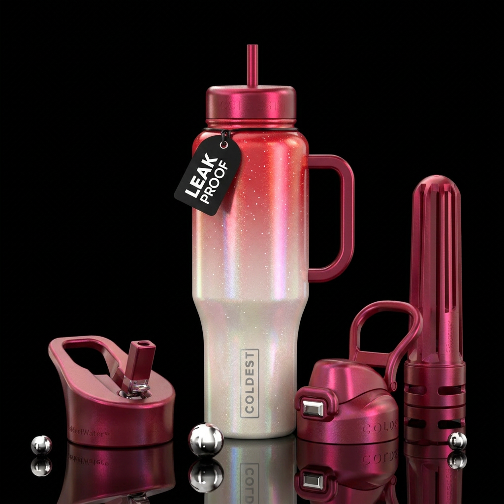 Fade water bottle design