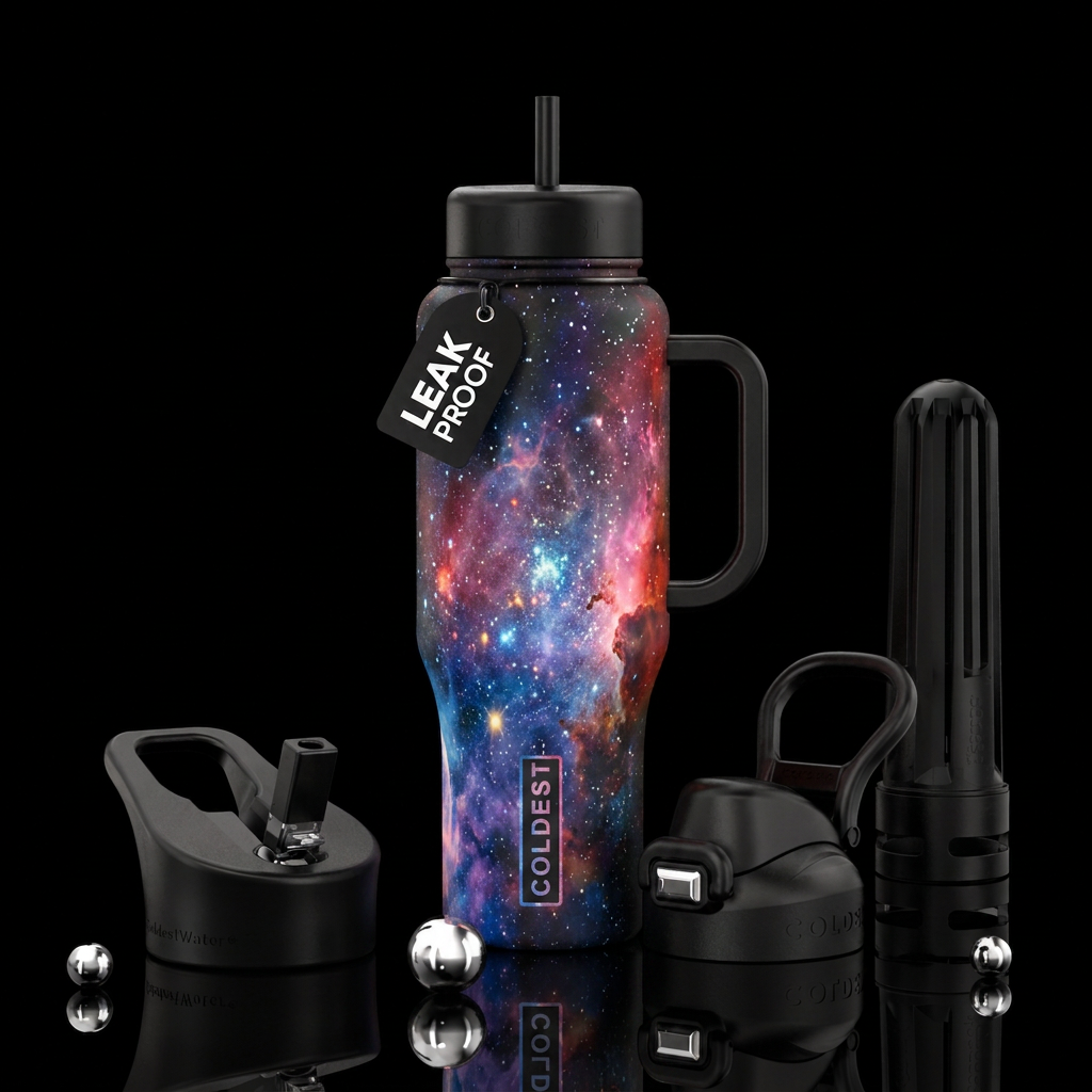Super Nova water bottle design