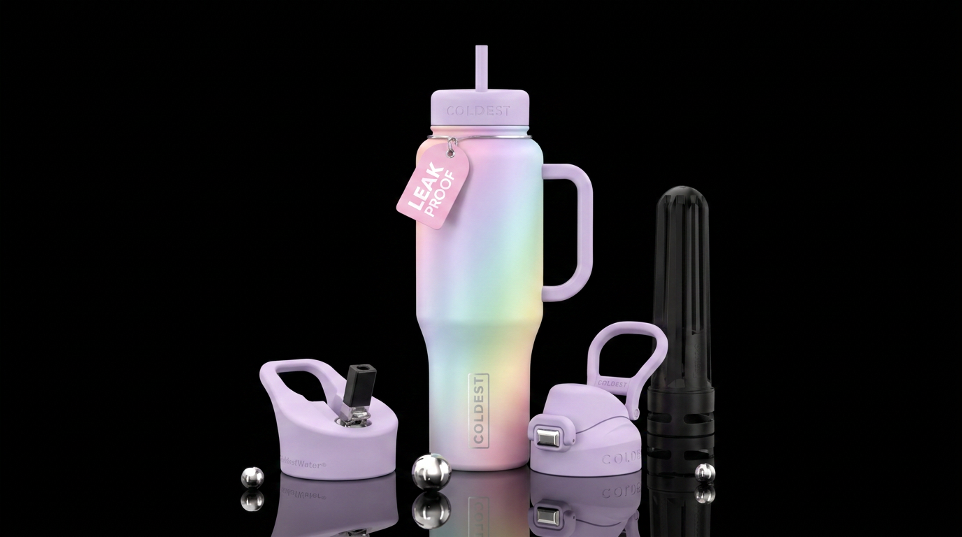Fade water bottle design