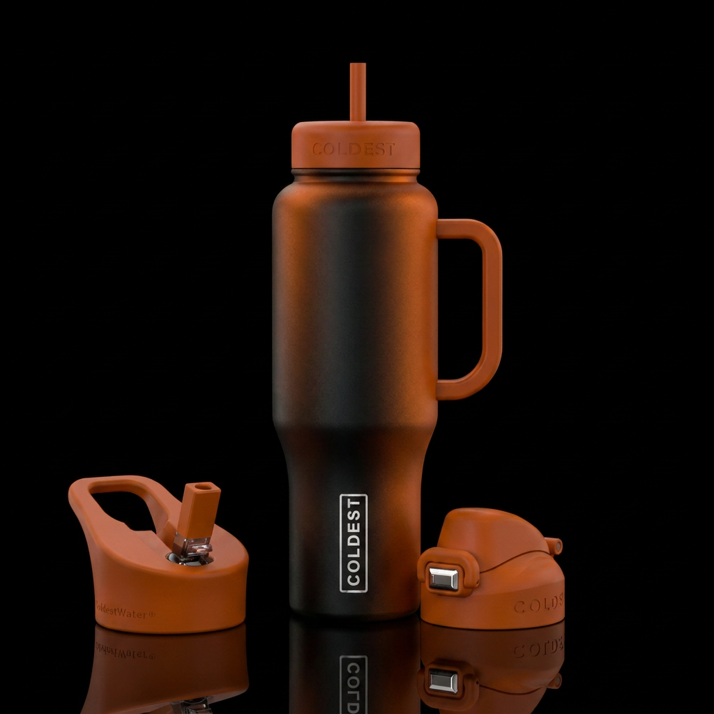Sunset Shift water bottle design