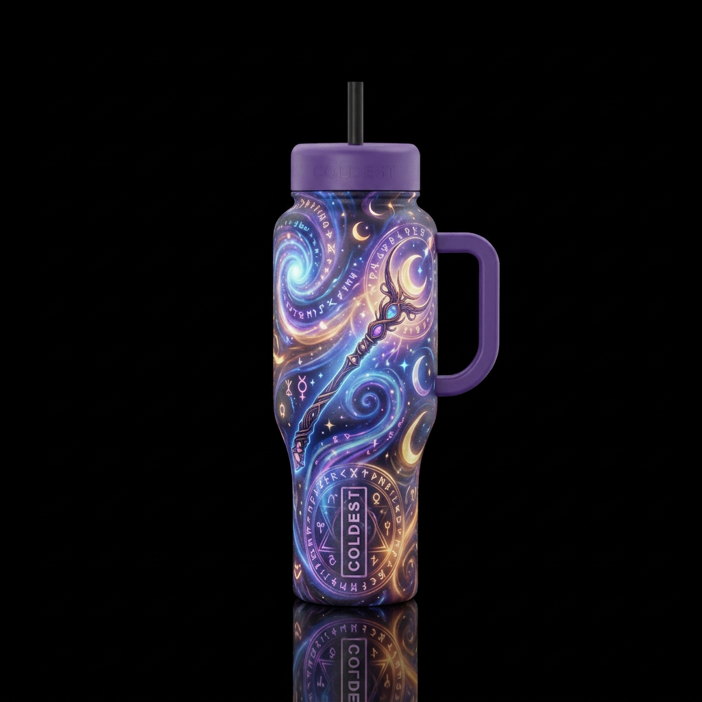 Magic water bottle design
