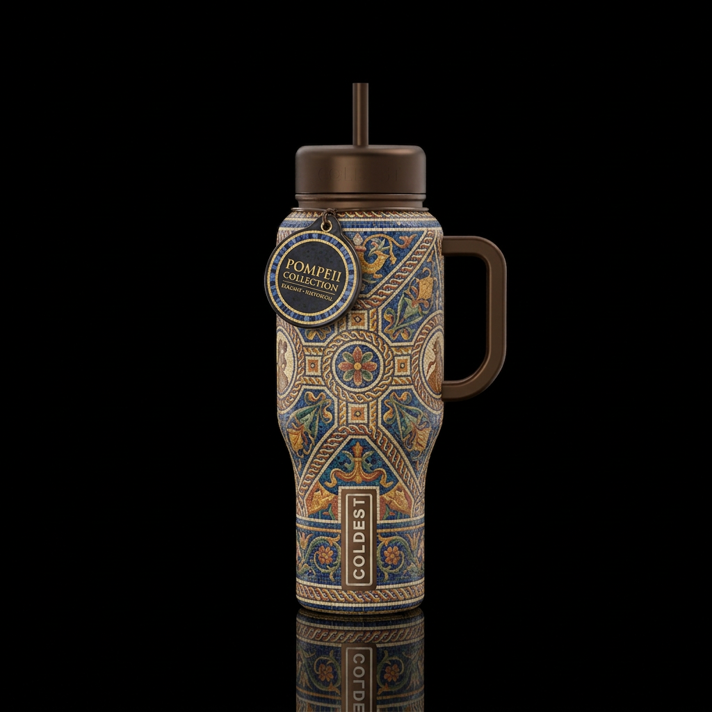 Pompeii 2 water bottle design