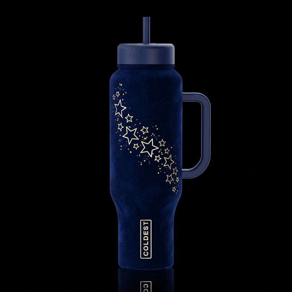 Stardust water bottle design