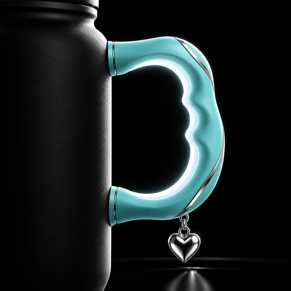 Breakfast with Tiffany water bottle design