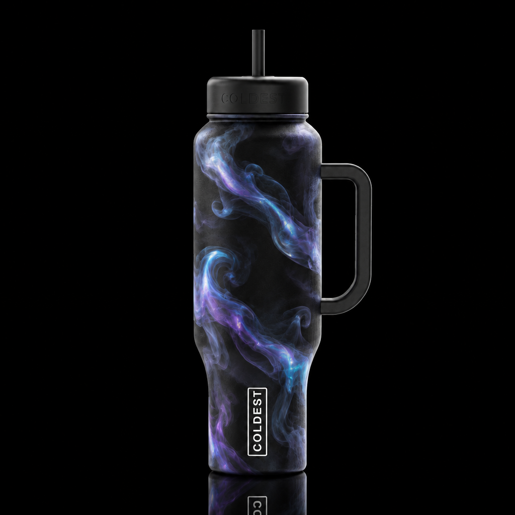 Opal Smoke water bottle design