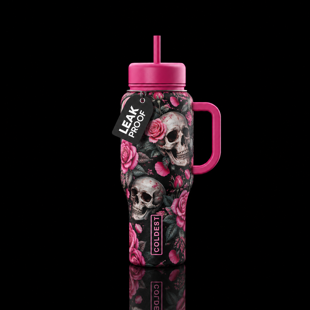 Deadly rose water bottle design