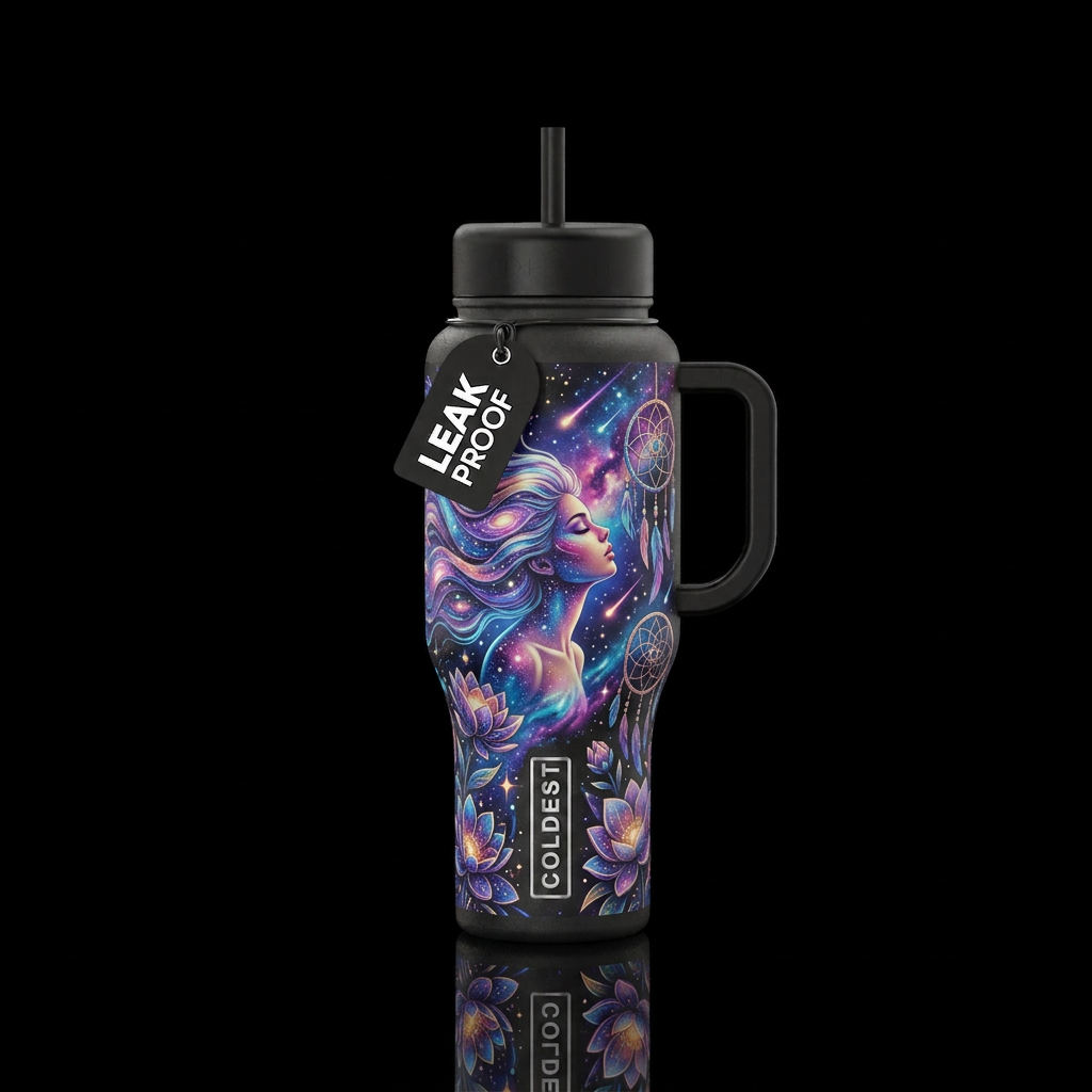 Dreamer water bottle design