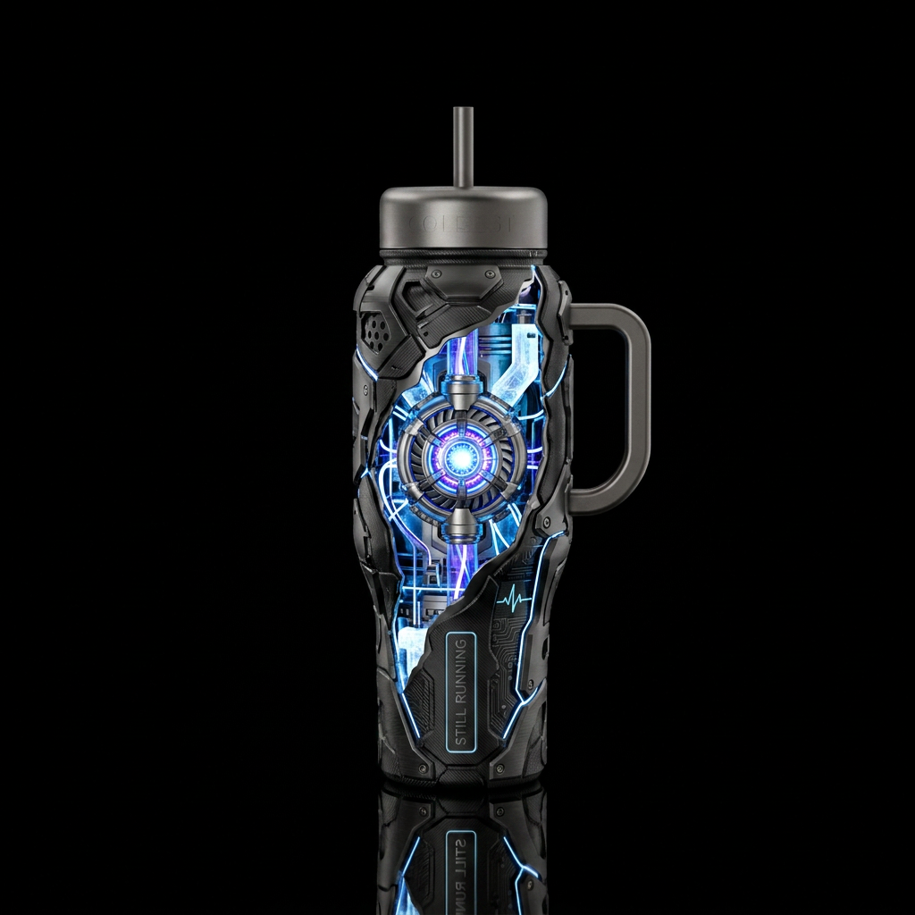 Running Start water bottle design