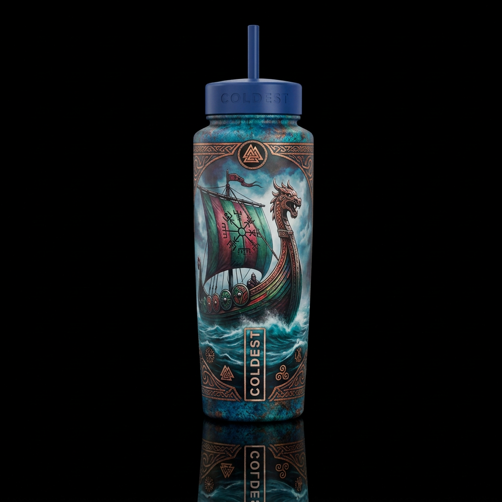 High Tide water bottle design