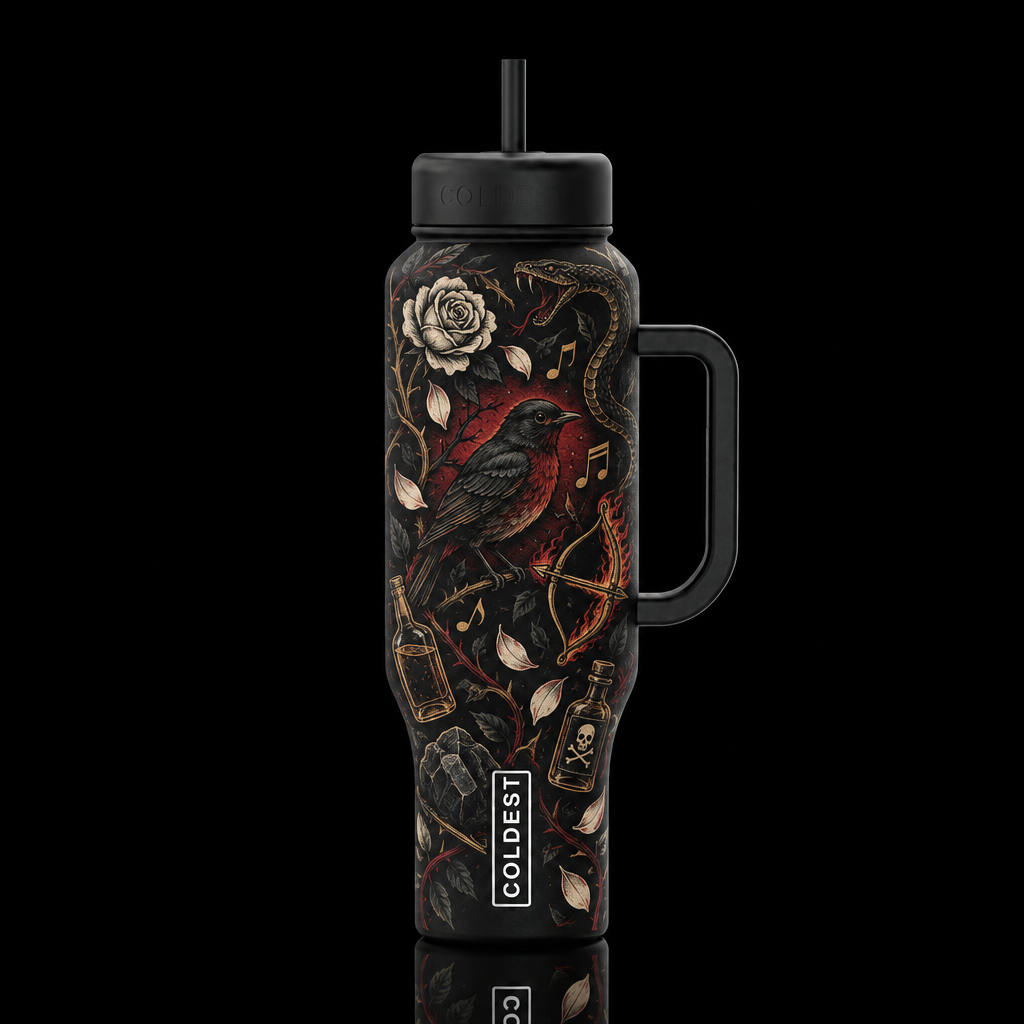 World Collapse water bottle design