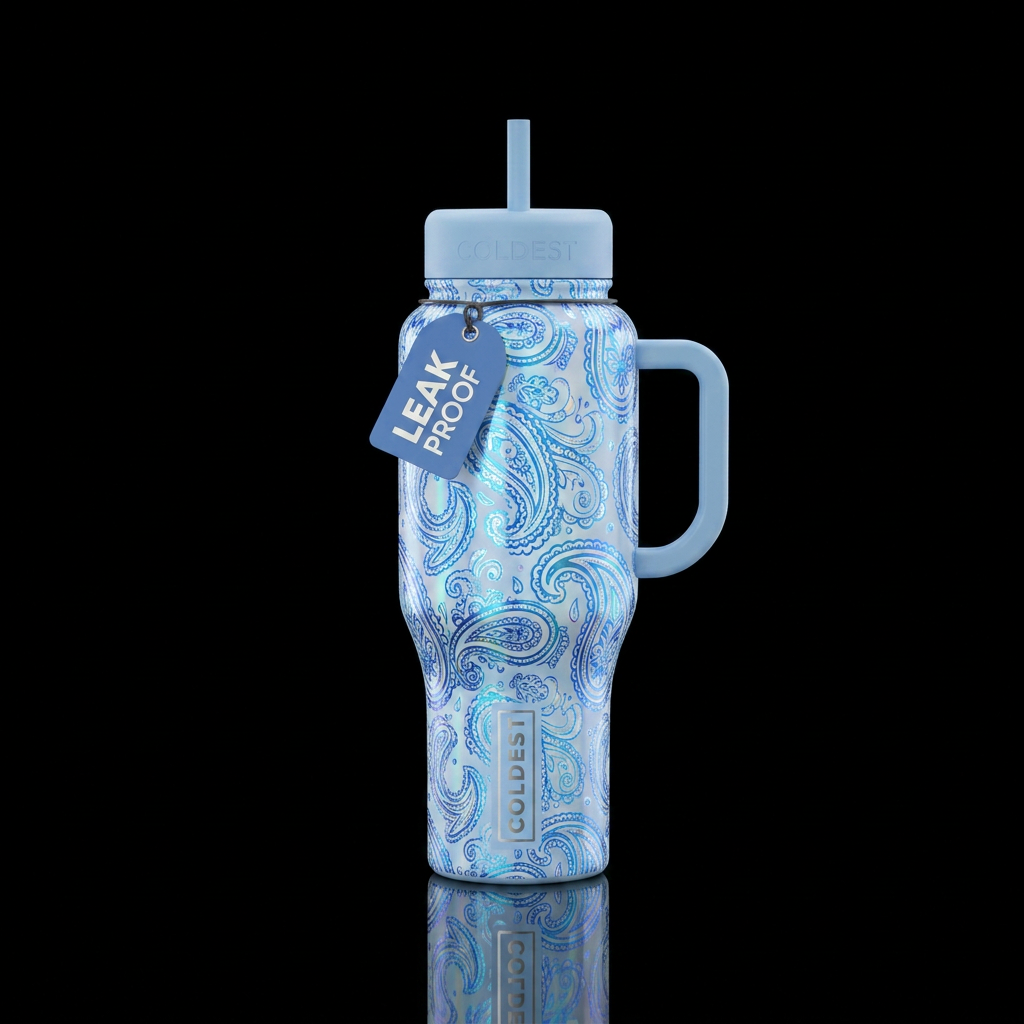 Babys breath water bottle design