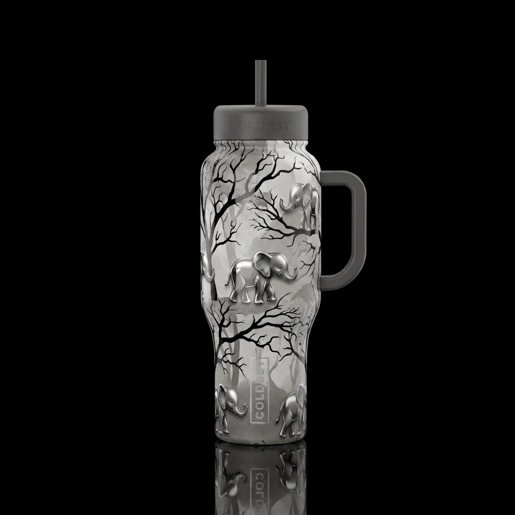 Gray water bottle design
