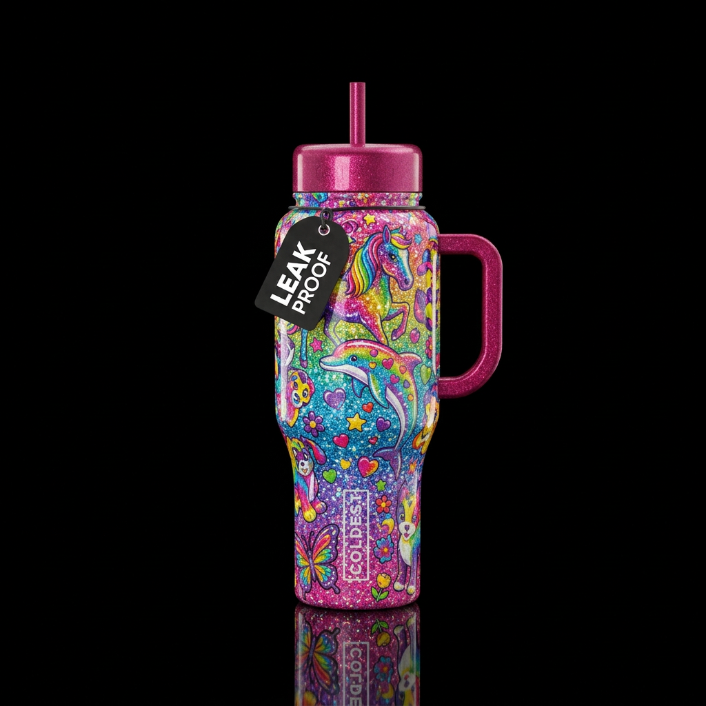 90s babe water bottle design