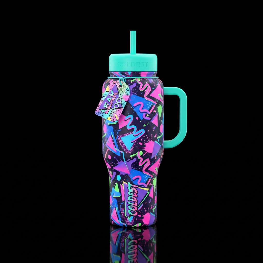 Saved By The Bottle water bottle design