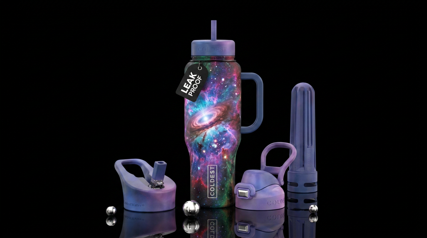 Stellar nursery the place where stars are birthed ... water bottle design