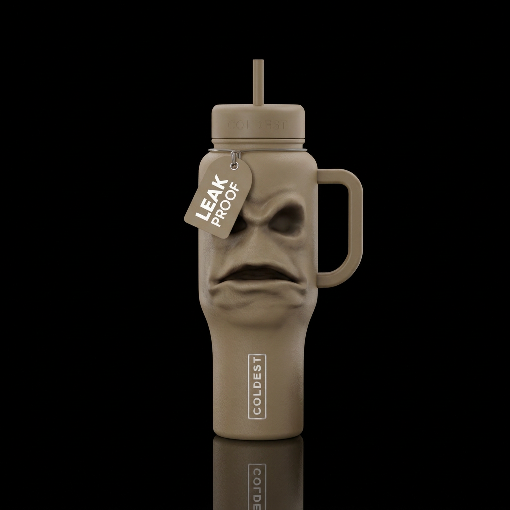 The Sorting Bottle, always telling people where to... water bottle design