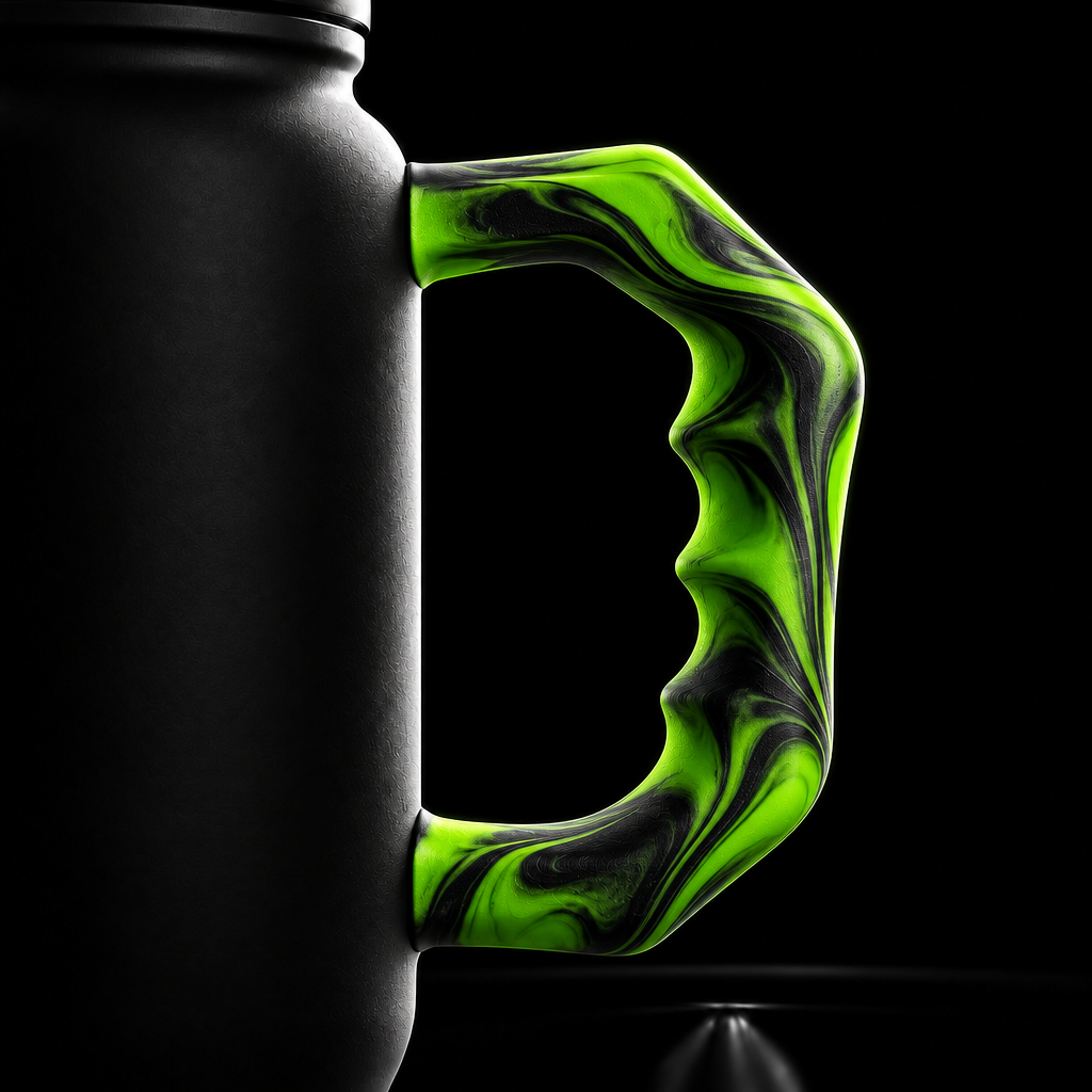 Enchanted Handle water bottle design