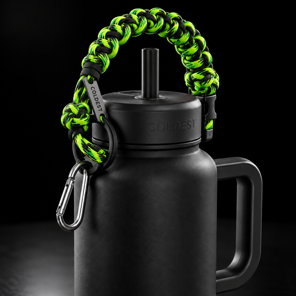Enchanted Green Opal water bottle design