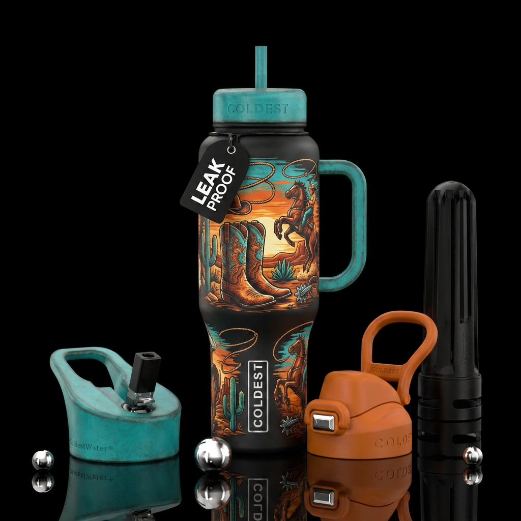 Western water bottle design