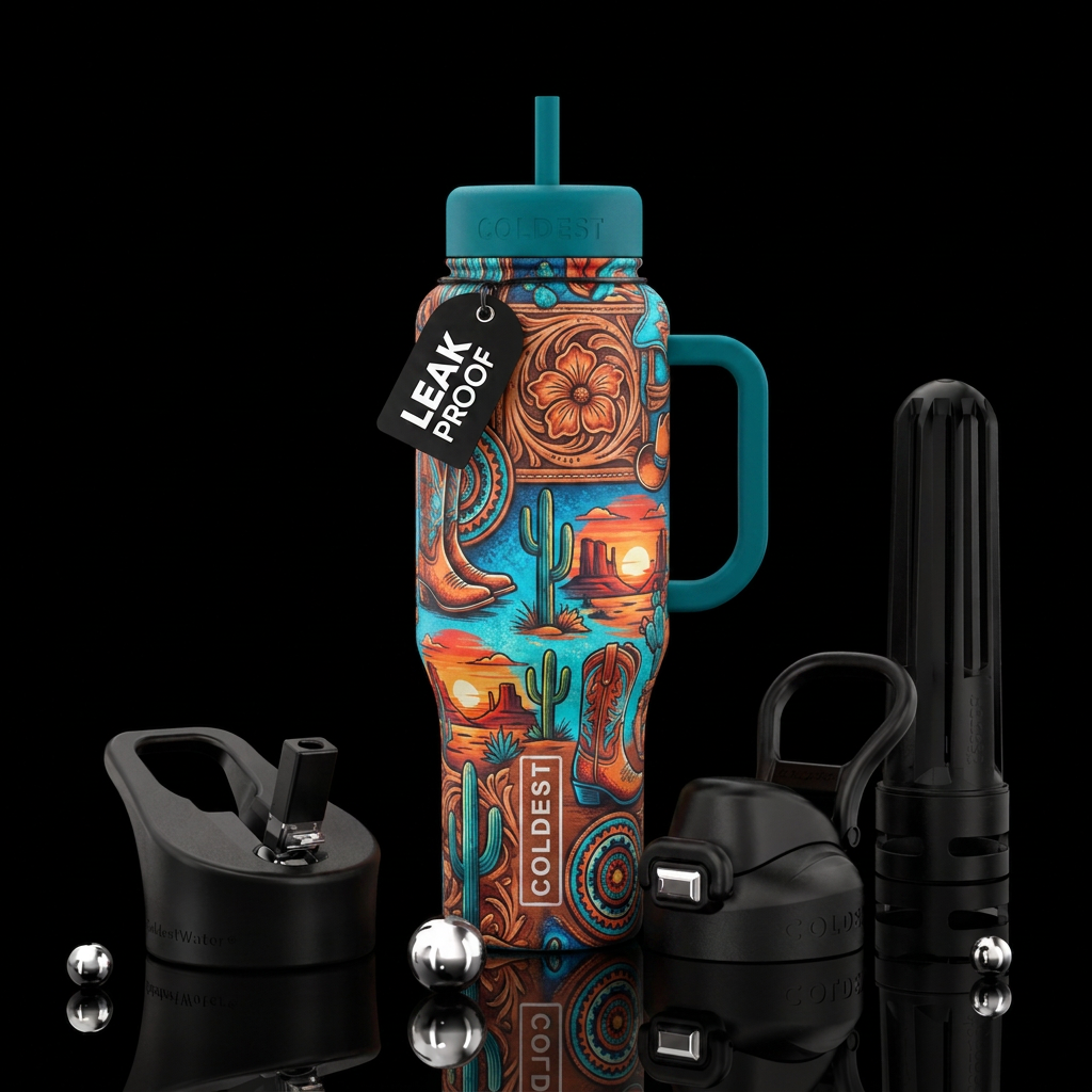Western water bottle design