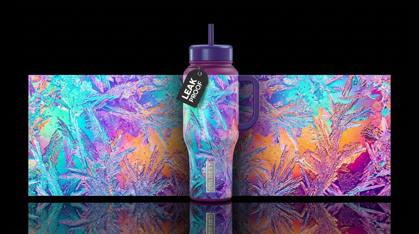 Pogonip water bottle design