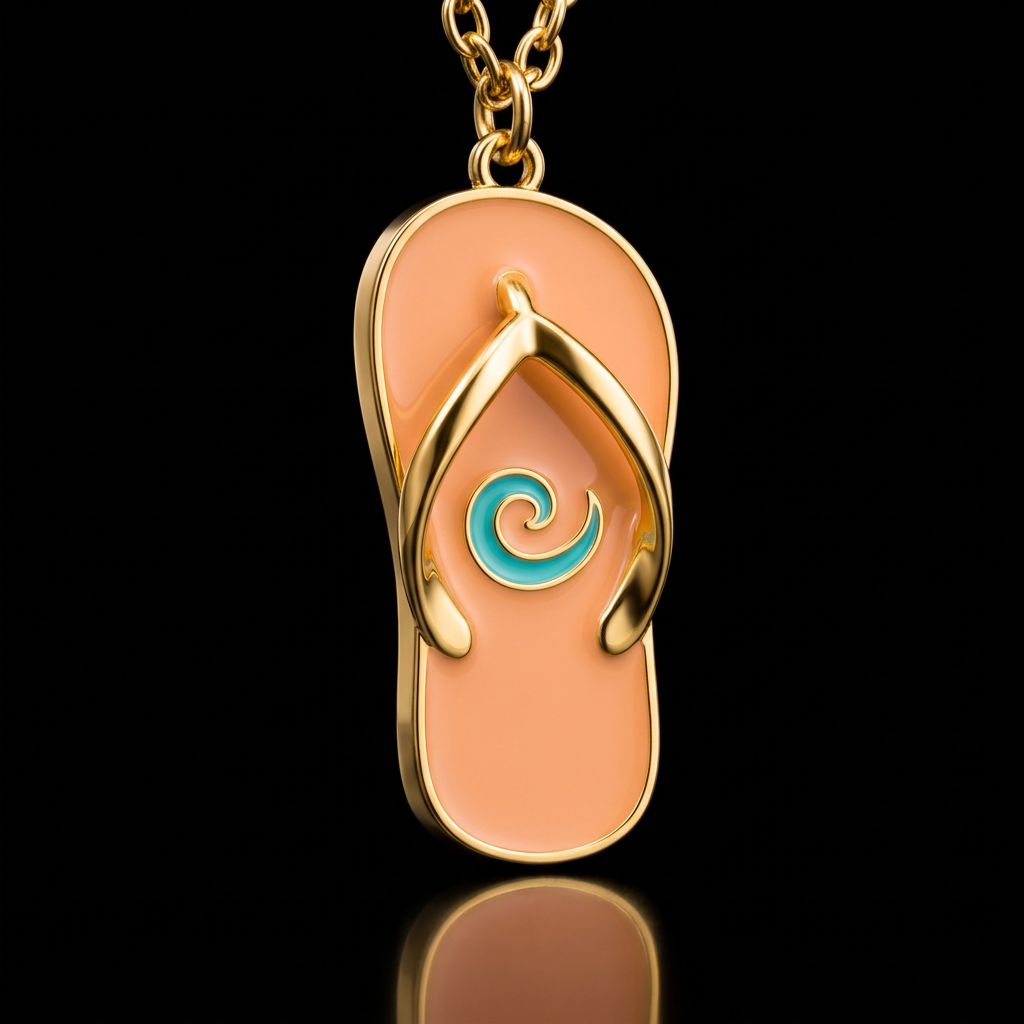 Flip flop water bottle design