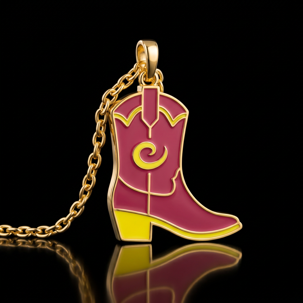 Cowboy boot water bottle design