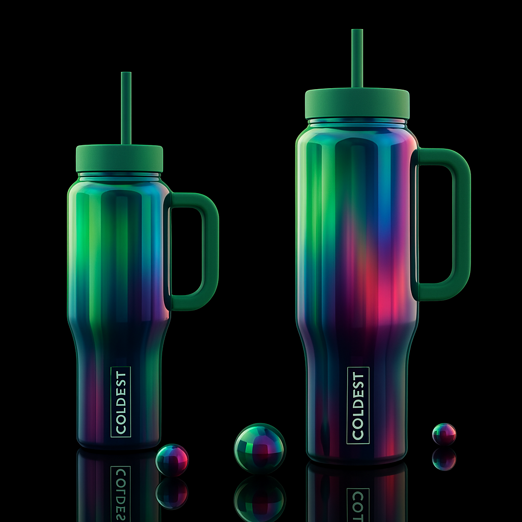 Karmic Design water bottle design
