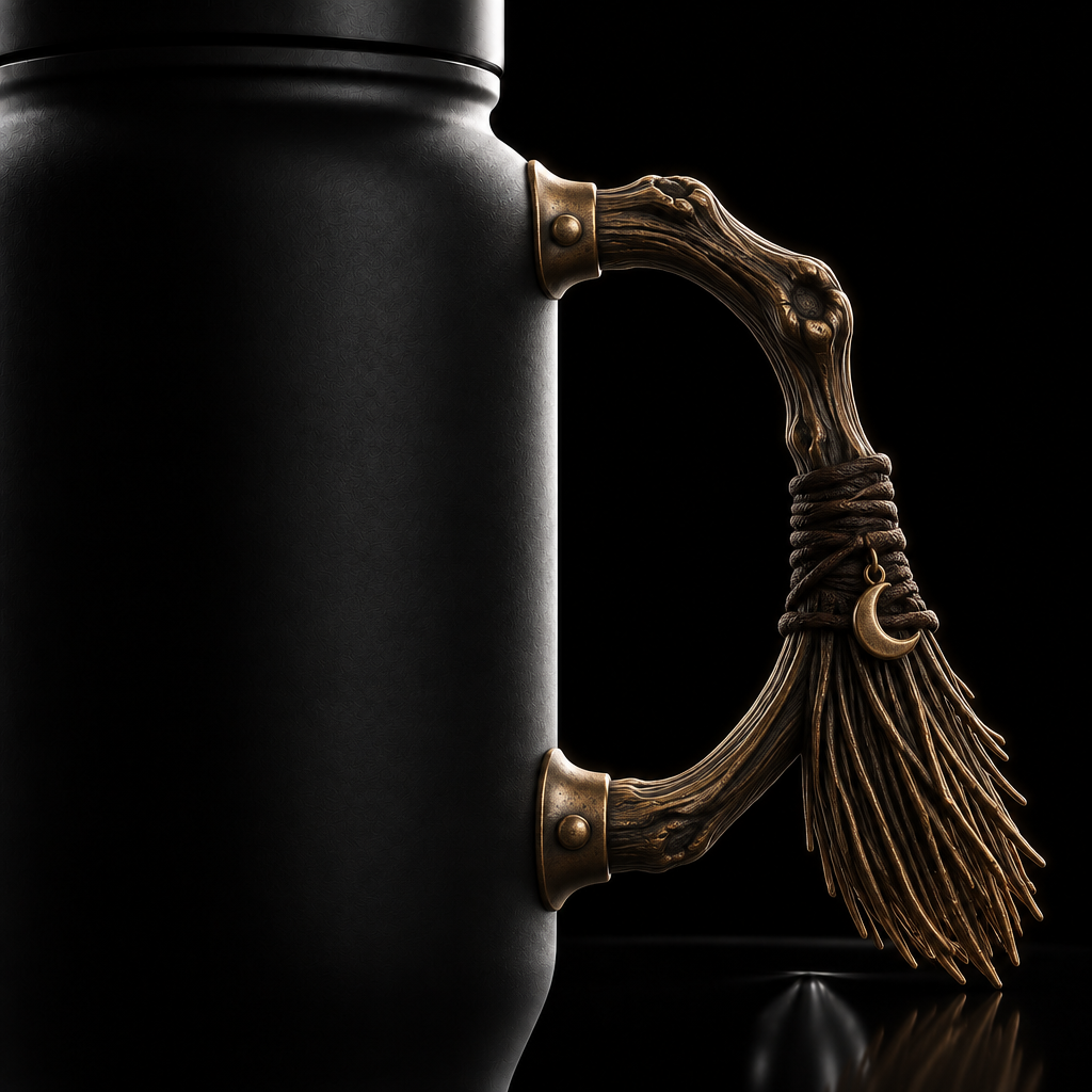 Broomstikc water bottle design