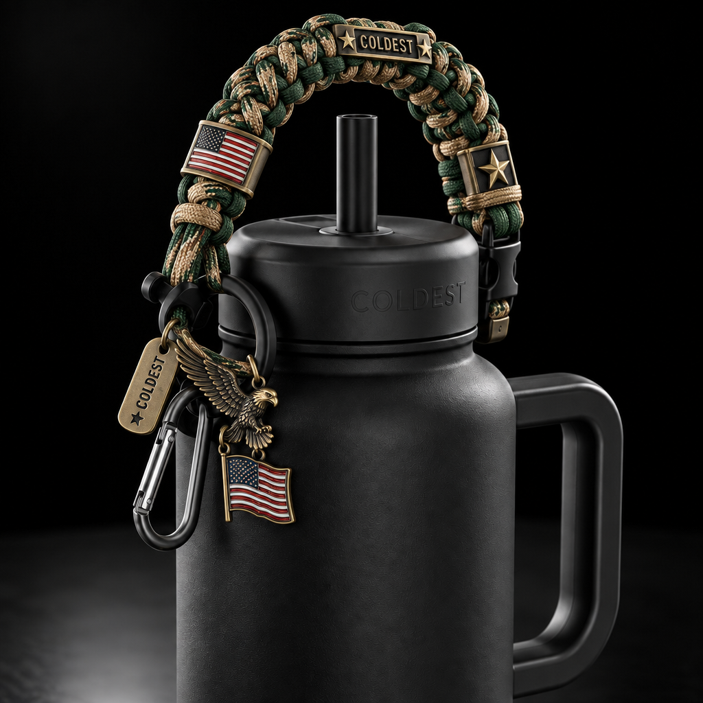 grit america' water bottle design