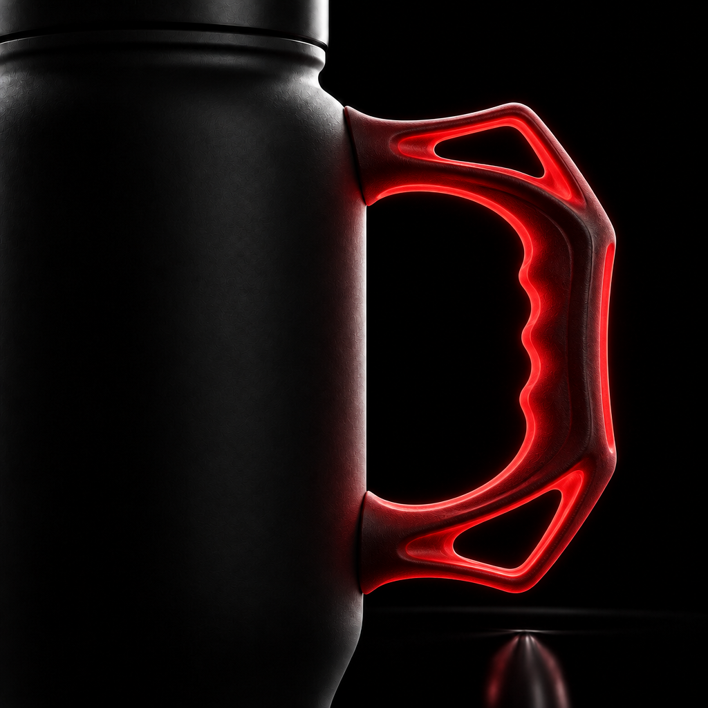 Dark Forces water bottle design