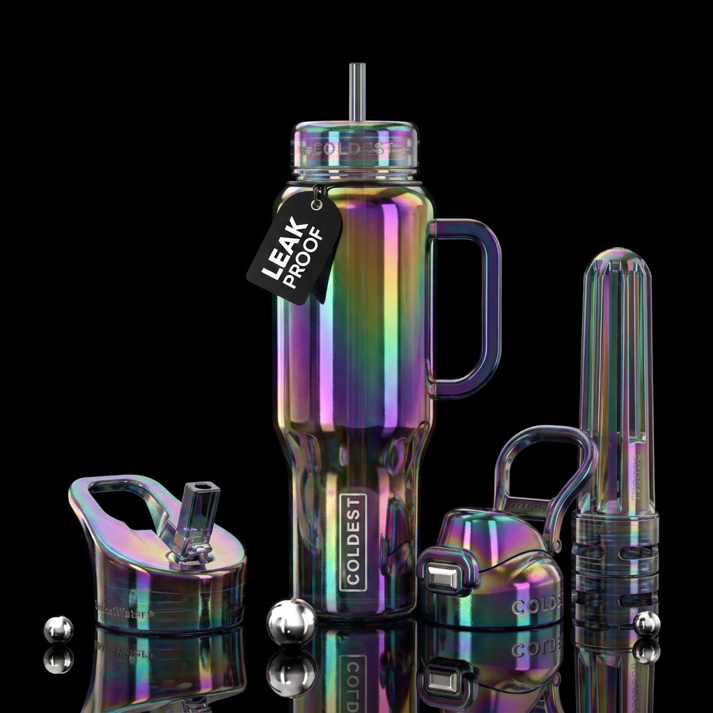 The Carnival water bottle design