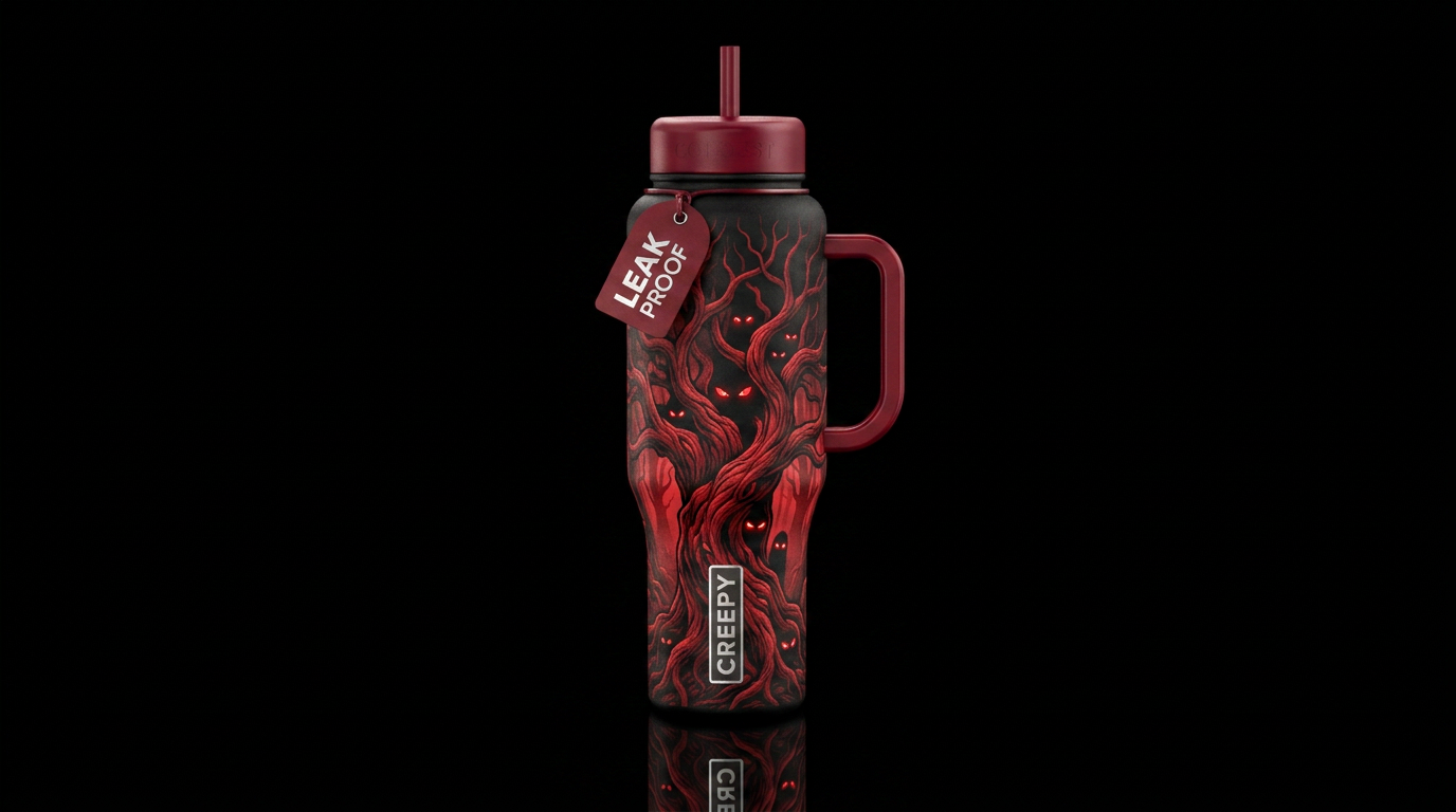 The Unknown water bottle design