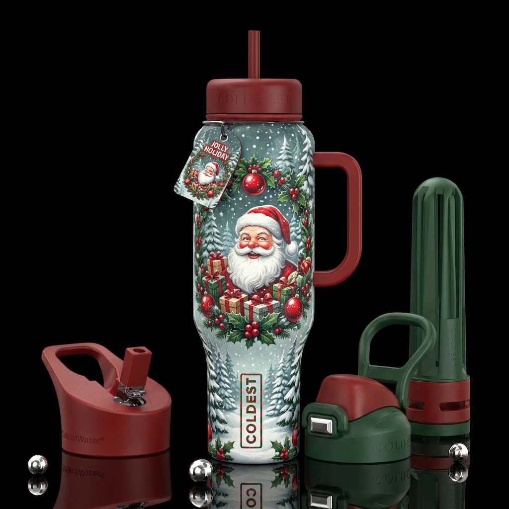 Ho, ho, ho! water bottle design