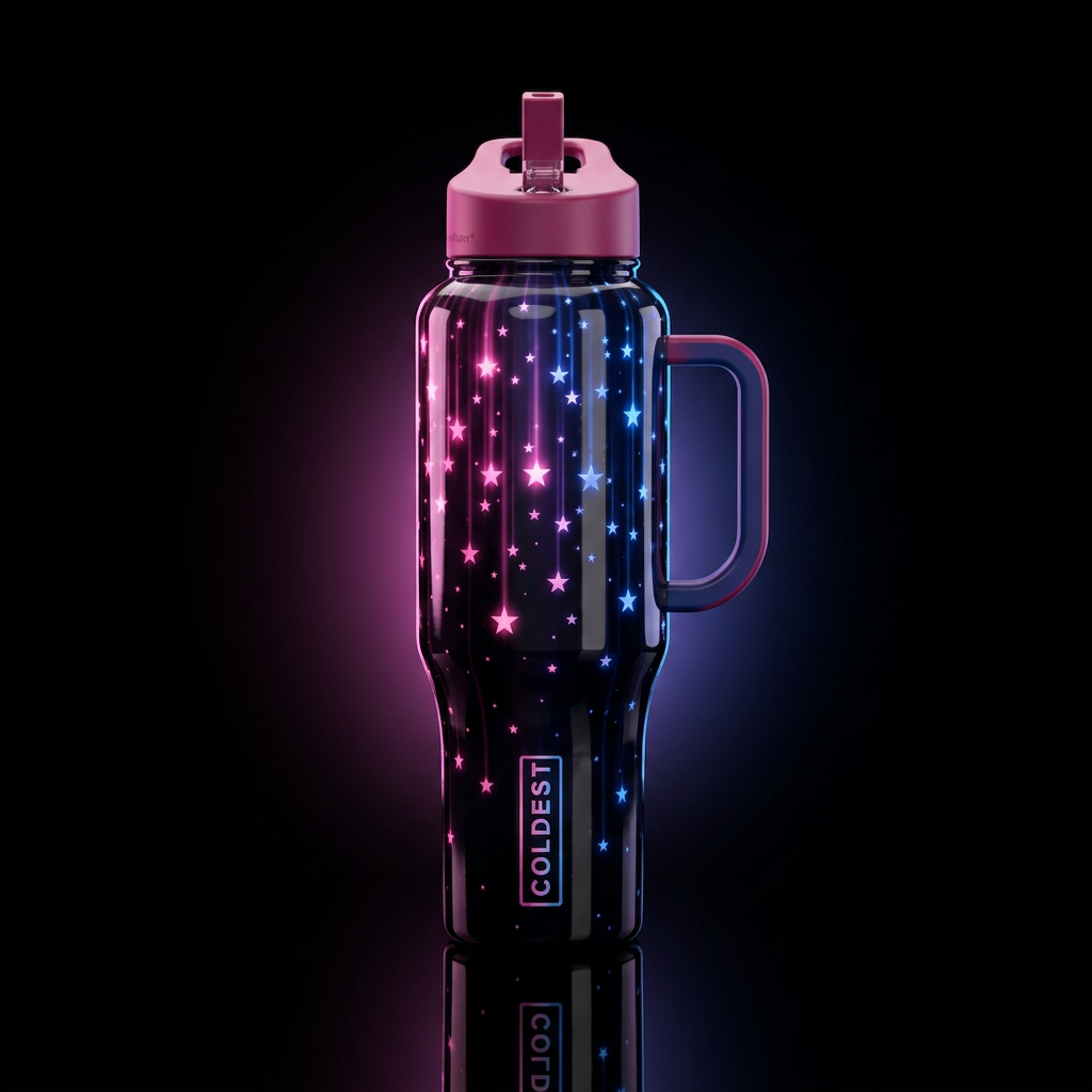 Star Light Star Bright water bottle design