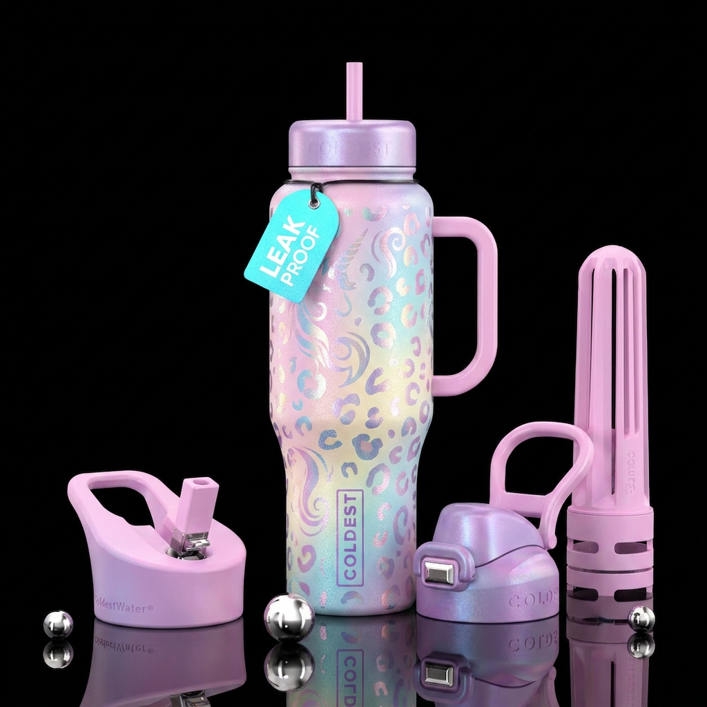 Uni-pard water bottle design