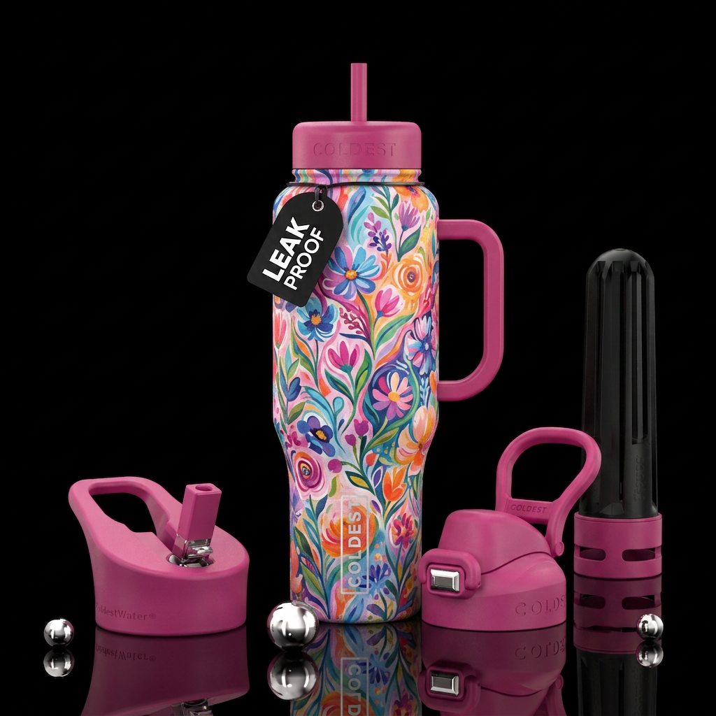Its a Garden Party water bottle design