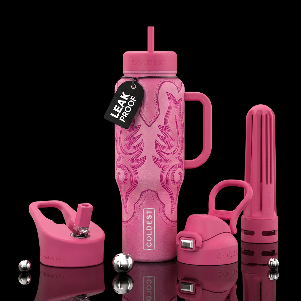 Boots on the Ground water bottle design
