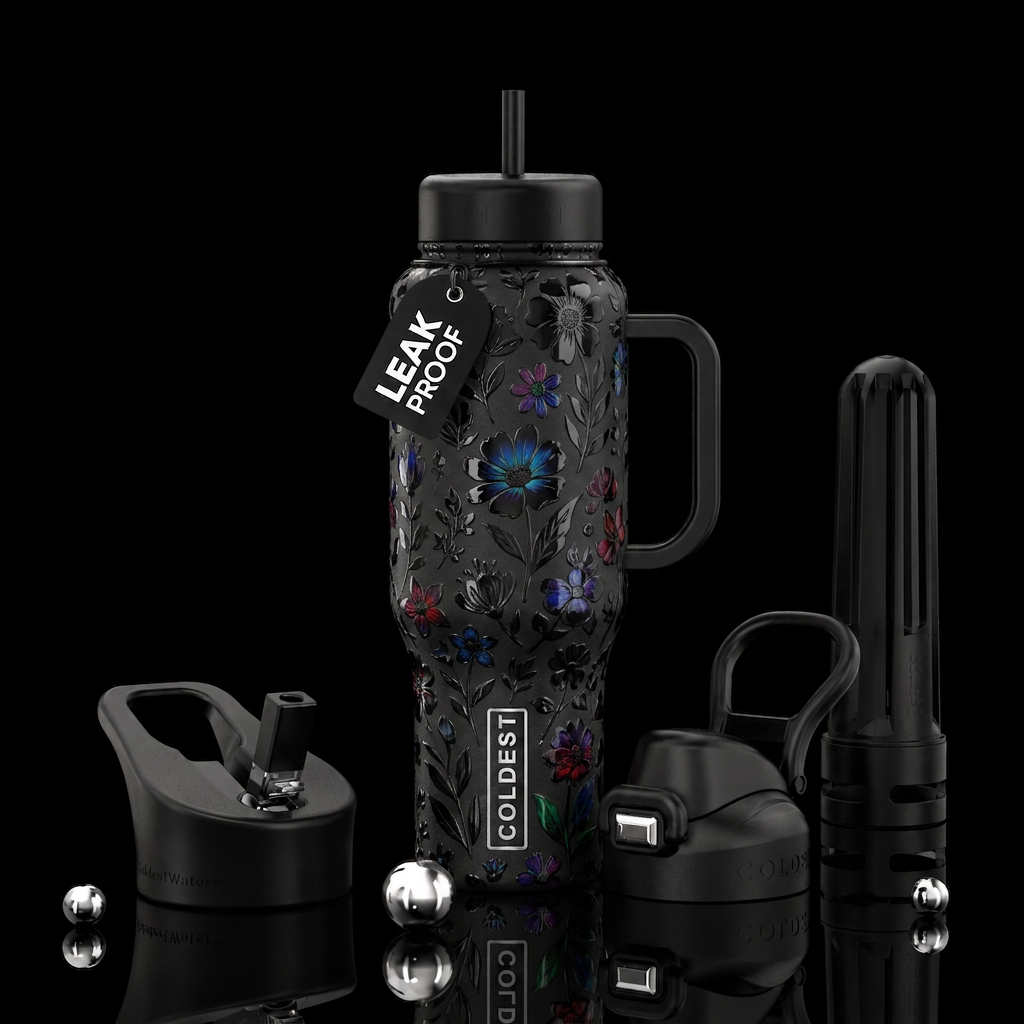 Quiet Elegance water bottle design