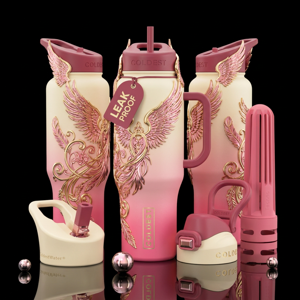 Seraphim water bottle design